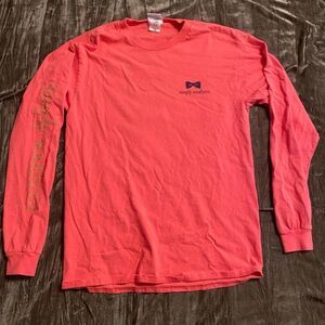 Women’s Simply Southern Medium Pink Bible Verse Cotton Long Sleeve